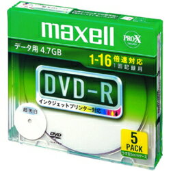 �ޥ�����(maxell) DR47WPD.S1P5S A �ǡ����� DVD-R 4.7GB 1��Ͽ �ץ�󥿥֥� 16��®