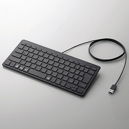 Ps/2 Connector - エレコム(ELECOM) TK-FCP096BK ブラック 有線キーボード 日本語配列