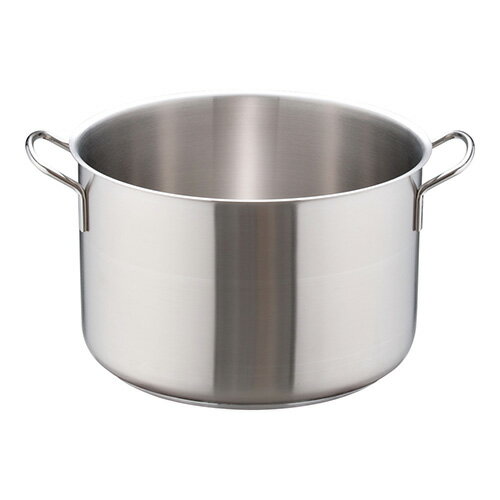Copper Pots - 遠藤商事 インダクション18-8半寸胴鍋 蓋無 40cm