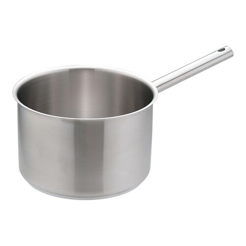 Ih/Gas Compatible - 遠藤商事 インダクション18-8片手深型鍋 蓋無 24cm