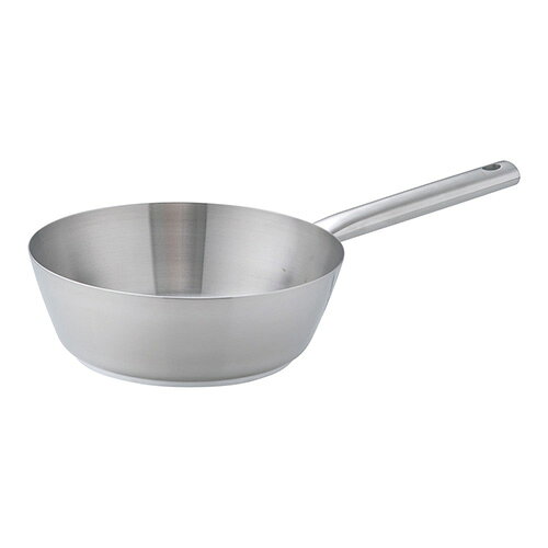 遠藤商事 インダクション18-8テーパーパン 24cm