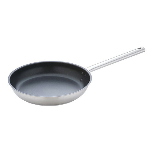 ■鍋の内面にテフロン加工を施してありますので、カレーやシチューなどの焦げ付きやこびりつきを抑え、洗いやすくお手入れも簡単です。■サンドイッチ式三層底熱伝導率の高いアルミニウムを保温性の高いステンレスでサンドイッチ。■ムラ無く均一に、効率よく加熱します。■握りやすく疲れにくいデザインのハンドルを採用。■IH調理器100V-200V対応サイズ表示(内径cm)：32外径×深さ(mm)：340×55質量(Kg)：2.55板厚(mm)：0.8底径(mm)：255お手入れしやすい「ムラノインダクションテフロンセレクト」シリーズ