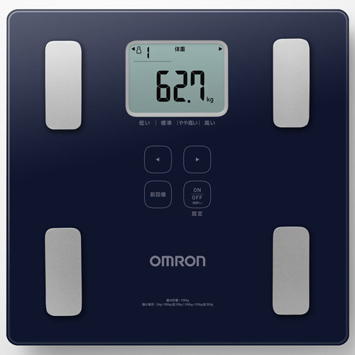 オムロン(OMRON) HBF-236-JDB ダークブルー 体重体組成計 カラダスキャン