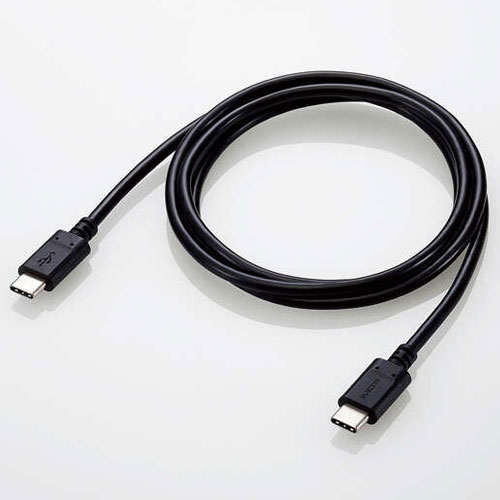 GR(ELECOM) U2C-CC5PC10NBK(ubN) USB2.0P[u USB Type-C to USB Type-C 1m