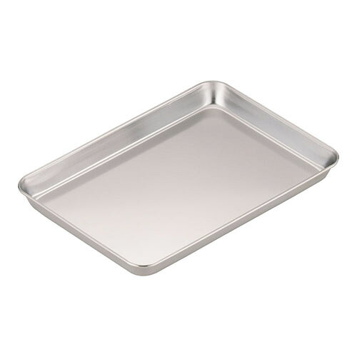 ■材質:18-0 ステンレスサイズ表示：9インチ幅×奥行×高さ(mm)：220×155×15板厚(mm)：0.6FOOD STORAGE PAN/CAKE