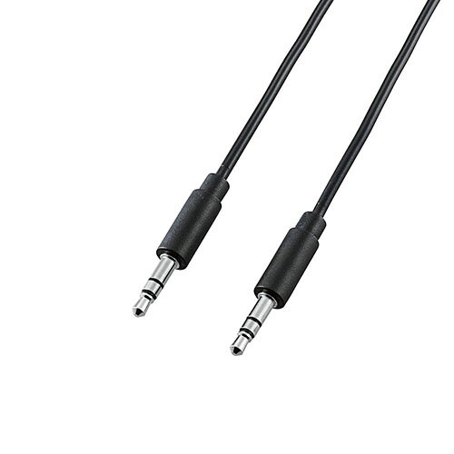 エレコム(ELECOM) DH-MMRN20 ブラック AUDIOケーブル 3.5φステレオミニ 2.0m