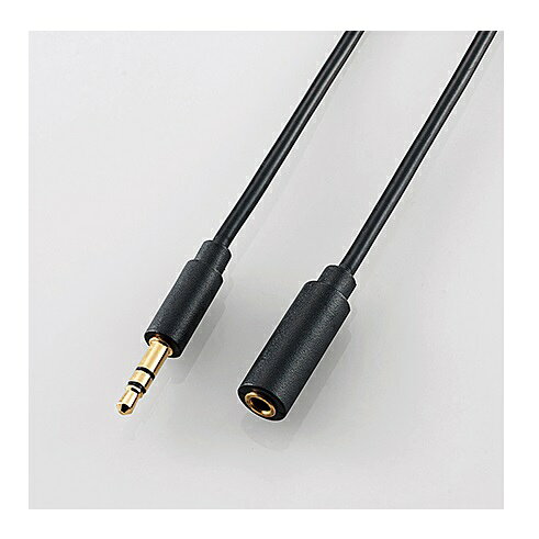 Audio Cables - エレコム(ELECOM) DH-MPJN15 ブラック DH-MPJNシリーズ AUDIO延長ケーブル 1.5m