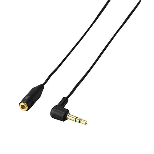 エレコム(ELECOM) EHP-CT23G/30BKE FFP ヘッドホン専用 延長コード 3.5mmステレオミニプラグ L型 3m