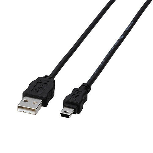 ■※この製品はUSB-IF2.0の認定を受けています。■※USBロゴはUSB-IF2.0の認定を受けた製品にのみ表示できます。■(480Mbpsの高速伝送対応)USB2.0規格の伝送速度、480Mbpsの高速データ送信に対応しています。※使用する機器および接続ケーブルの仕様により、最も遅いスピードになります。■(金メッキピン)サビや信号劣化の心配がない金メッキピンを使用しています。■(2重シールドケーブル)外部ノイズの干渉を受けにくい2重シールドをケーブル部USBECOM515コネクタ形状1:パソコン本体 USB Aタイプオス コネクタ形状2:デジタルビデオカメラ USB (Mini-B)オス 長さ:1.5m 使用目的・用途:デジタルビデオカメラとパソコンを接続するケーブルです。 環境配慮事項:EU RoHS指令準拠(10物質)、ハロゲンフリー、鉛フリーはんだ使用デジカメとパソコンをつなぎます