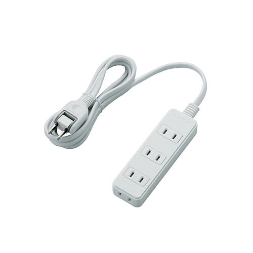 ■電源タップの基本性能をしっかり搭載し、オフィスやご家庭など、様々なシーンで使いやすいスタンダードな電源タップです。 ■差込口には耐燃性に優れたユリア樹脂を使用しており、万一の発熱の際にも融解しにくく、電気火災の防止に有効です。 ■電源コードは一般社団法人日本配線システム工業規格に適合した二重被ふくコードを採用しており、断線や被ふく破れによる感電・火災の防止に有効です。 ■プラグは狭い場所でも配線しやすい180度スイングプラグを採用しています。 ■プラグ仕様は2ピン式で、便利な4個口タイプです。TTS022420WH本体差込口形状:2ピン 本体差込口個数:4個口 プラグ仕様:2ピン コード長:2m 定格:125V・15A・1500W 絶縁キャップ付きプラグ:○ 二重被ふく:○ スイングプラグ:○ カラー:ホワイト 材質:本体:ABS樹脂、プラグ:PVC 差込口:ユリア樹脂 外形寸法:幅39mm×奥行126mm×高さ22.5mm ※コード部分及びプラグ部分を除く 質量: 244g 使用可能地域:本製品は日本国内の電源を想定して設計されていますので、日本国外ではご使用いただけません。 電気用品安全法:PSE適合スイングプラグを採用しご家庭などで使いやすい電源タップ。