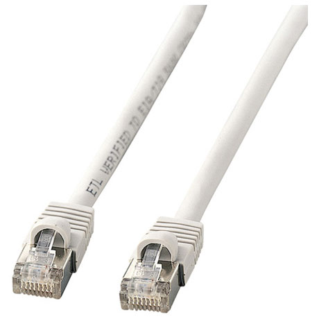 サンワサプライ KB-STP-20LN ライトグレー STPエンハンスドカテゴリ5単線ケーブル ...