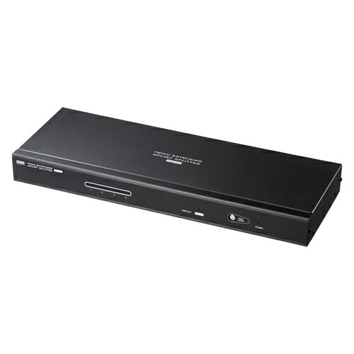 Distributors - サンワサプライ VGA-EXHDL4 HDMIエクステンダー 送信機・4分配 VGAEXHDL4