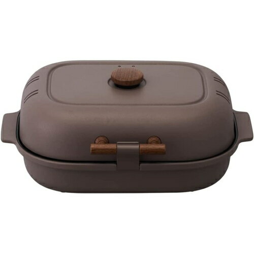 ドウシシャ Doshisha WFX-101BR(ブラウン) ピエリア 焼き芋メーカー 平面プレート付き WFX101BRのサムネイル