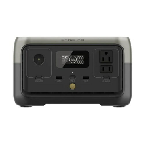 GRt[(EcoFlow) ZMR600-JP EcoFlow RIVER 2 io300W 256Wh