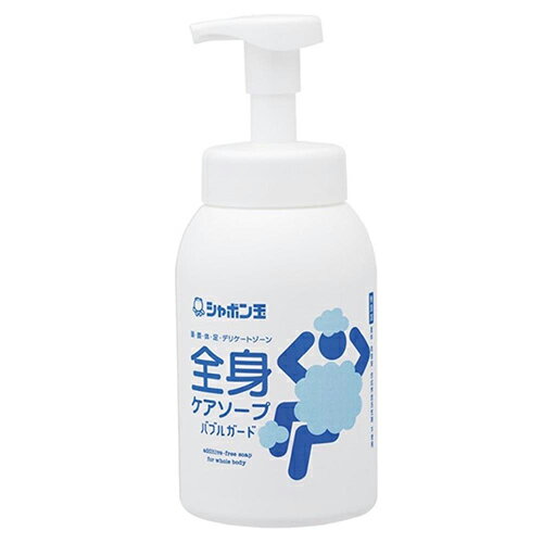 シャボン玉石けん シャボン玉せっけん 全身ケア ソープバブルガード 本体 570mL