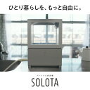 【長期5年保証付】パナソニックNP-TML1 SOLOTA 食器洗い乾燥機 食洗機 タンク式 工事不要NPTML1W