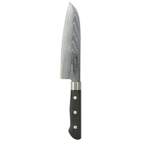 リバティーコーポレーション FN-102 Chef's Stile グランデ 三徳包丁 刃渡り165mm ダマスカス 67層 食洗機対応