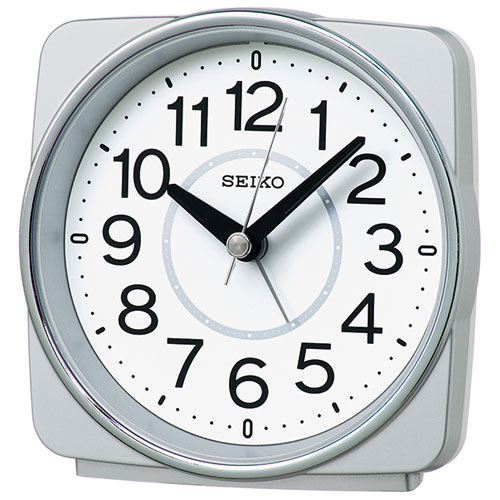 Brown - セイコー(SEIKO) KR335S 電波目覚まし時計 スタンダード