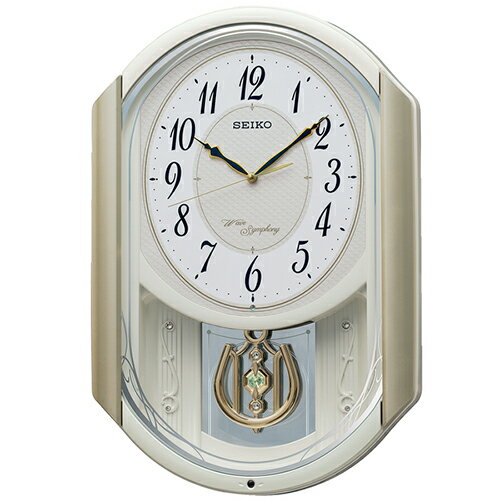 楽天ワンズマート楽天市場店セイコー（SEIKO） AM263S からくり・アミューズ 電波掛け時計