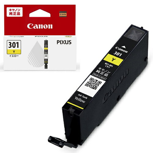 Rakuten - CANON(キヤノン) BCI-301Y 純正 インクカートリッジ イエロー
