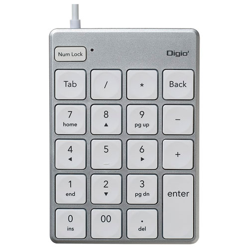 Ps/2 Connector - ナカバヤシ TNK-SU231SL シルバー USB有線薄型テンキーボード