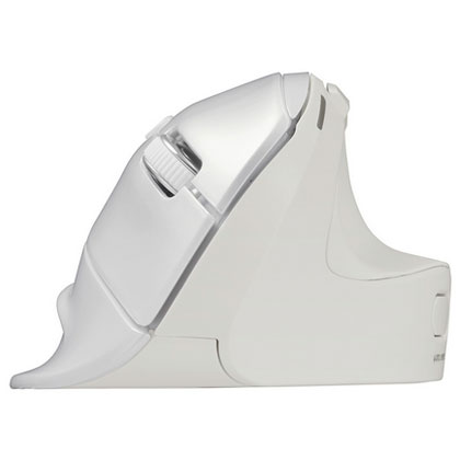 Ball Type Mouse - ナカバヤシ MUS-RKF176W ホワイト USB BlueLEDマウス 5ボタン MUSRKF176W