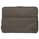 ナカバヤシ SZC-FC151907GY(グレー) 15インチ汎用PCインナーバッグ