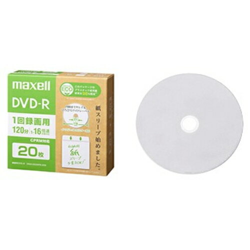 }NZ(maxell) DRD120SWPS.20E 1^ 16{ CPRMΉ DVD-R 20 X[u