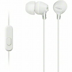 ソニー(SONY) MDR-EX15AP-W ホワイト 密閉型インナーイヤーレシーバー