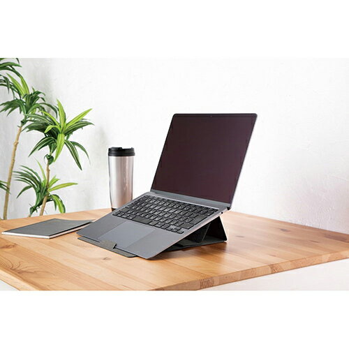 ナカバヤシ NOP-S01GY(グレー) ori-pact ノートパソコンスタンド