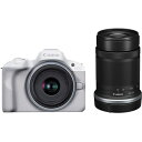 CANON(キヤノン) EOS R50 ダブルズームキット(ホワイト) APS-C ミラーレス一眼カメラ