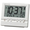 RHYTHM 8RZ201SR03(白) 電波目覚まし時計 フィットウェーブヴィスタ(3)