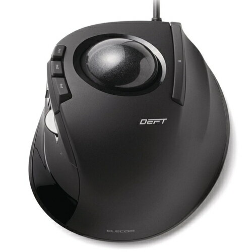 Trackball - エレコム ELECOM M-DT2URBK ブラック USBトラックボール 人差し指操作タイプ 8ボタン MDT2URBK