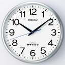 セイコー 掛け時計 銀色メタリック ZS253S