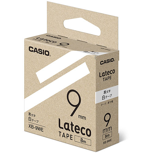 CASIO(������) XB-9WE �� ��ƥ� �ͤ��ؤ��ѥơ��� ��9mm