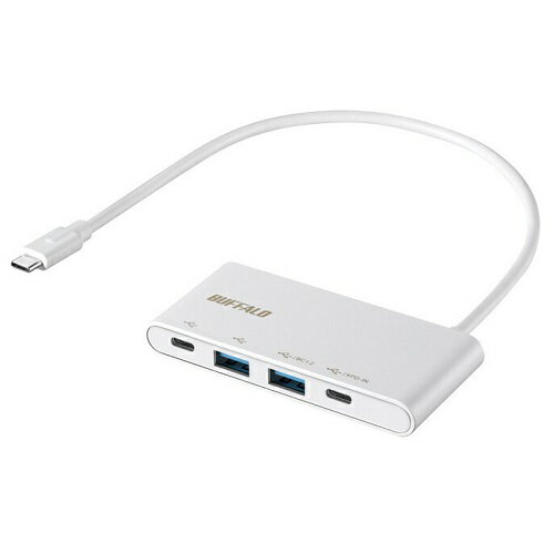 ■ノートパソコンへ充電できるUSB PD(USB Power Delivery)対応 ■最大10Gbps(規格値)の高速データ転送が可能 ■取り回しやすいケーブル長30cmBSH4U500C1PWHインターフェイス：　パソコン側：USB 3.2(Gen 2)/3.2(Gen 1)/3.1(Gen 1)/3.0/2.0/1.1　周辺機器側：USB 3.2(Gen 2)/3.2(Gen 1)/3.1(Gen 1)/3.0/2.0/1.1ポート数：4ポート電力供給方式：バスパワー/USB PD3.0給電ケーブル長：30cmインターフェイス：　パソコン側：USB 3.2(Gen 2)/3.2(Gen 1)/3.1(Gen 1)/3.0/2.0/1.1　周辺機器側：USB 3.2(Gen 2)/3.2(Gen 1)/3.1(Gen 1)/3.0/2.0/1.1ポート数：4ポート電力供給方式：バスパワー/USB PD3.0給電ケーブル長：30cm保証期間：6ヶ月寸法：幅96×高さ 12×奥行 43mm質量：約53g付属品：　取扱説明書/保証書充電しながら高速転送