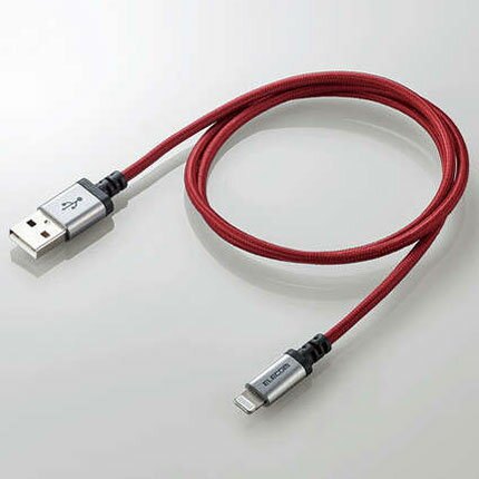 エレコム(ELECOM) MPA-UALS07RD(レッド) 高耐久Lightningケーブル 0.7m エレコム(ELECOM) MPA-UALS07RD(レッド) 高耐久Lightningケーブル 0.7m
