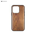 グルマンディーズ(gourmandis) IFT-116WN(ウォールナット) iPhone14 Pro / 13 Pro用 対応 ケース IIIIfit Premium