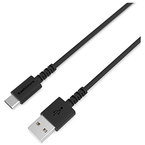 �������(Kashimura) AJ-626-BK �֥�å� USB����&Ʊ�������֥� A-C 1.2m