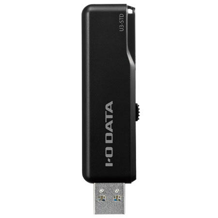 IODATA(ACEI[Ef[^) U3-STD256GR/K(ubN) USB 3.1 Gen 1(USB 3.0) Ή USB[ 256GB