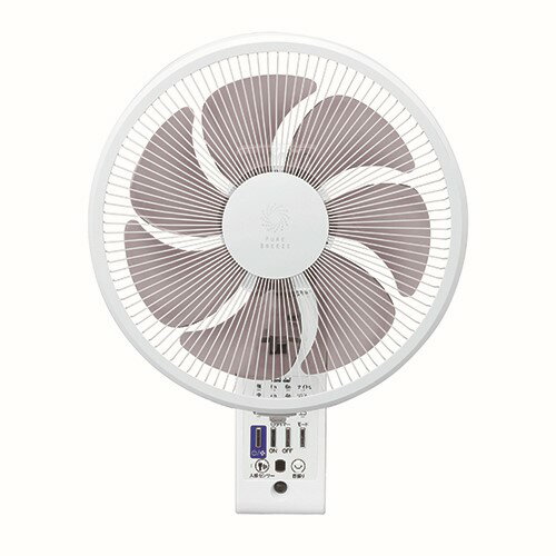 トヨトミ(TOYOTOMI) FW-S30NR-W(ホワイト) 30cm AC 壁掛け扇風機 人感センサー リモコン付のサムネイル