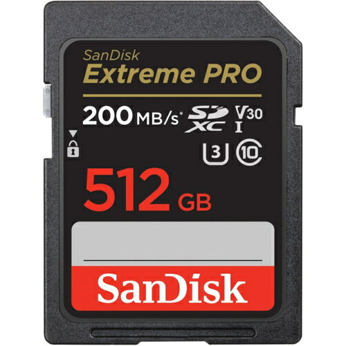 SanDisk(TfBXN) SDSDXXD-512G-JNJIP GNXg[ v SDXC UHS-IJ[h 512GB