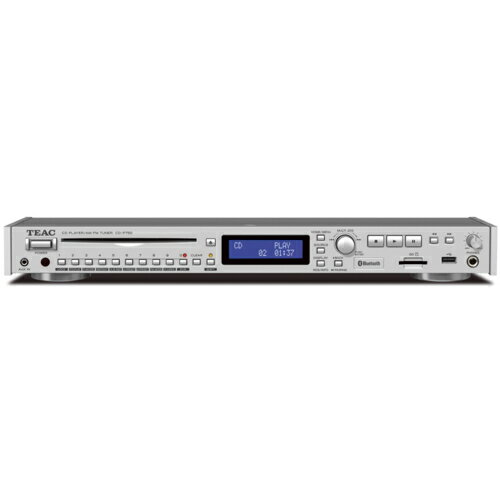 【長期保証付】TEAC(ティアック) CD-P750-S Bluetooth/AM・FMチューナー搭載CD/SD/USBプレーヤー