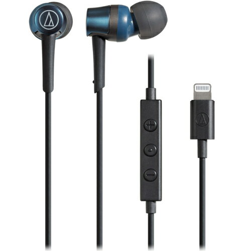 I[fBIeNjJ(audio-technica) ATH-CKD3Li BL(u[) LightningpCz