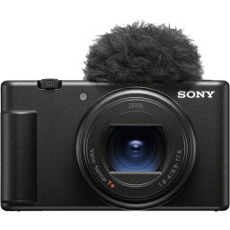 ソニー(SONY) VLOGCAM ZV-1 II ZV-1M2(B) (ブラック) 1.0型 大型センサーデジタルカメラ ZV1M2B