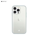 グルマンディーズ(gourmandis) IFT-123-LBL(ライトブルー) iPhone 14 Pro / 13 Pro用ケース IIIIfit Clear