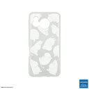 グルマンディーズ(gourmandis) MMN-143A(総柄) ムーミン IIIIfit Clear SHARP AQUOS sense7対応ケース