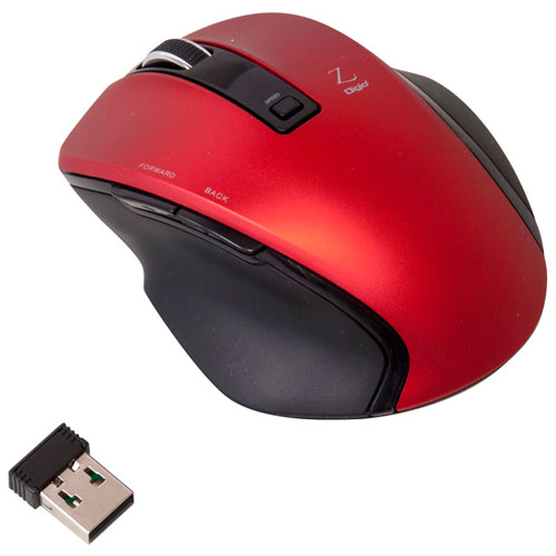 �ʥ��Х䥷 MUS-RKF119R ��å� USB ����̵��5�ܥ���BlueLED�ޥ���