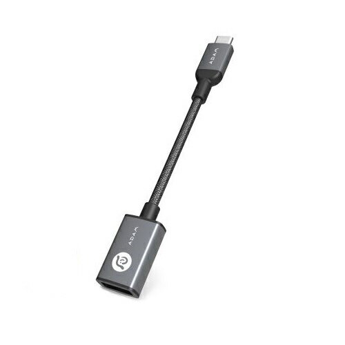 Adam Elements AAPADF13GY グレー CASA F13 USB Type-C USB3.0 Standard-A変換 アダプター(2.0)
