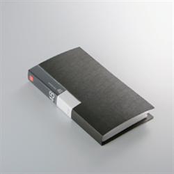 バッファロー(BUFFALO) BSCD01F48BK ブラック CD/DVDファイルケース ブックタイプ 48枚収納
